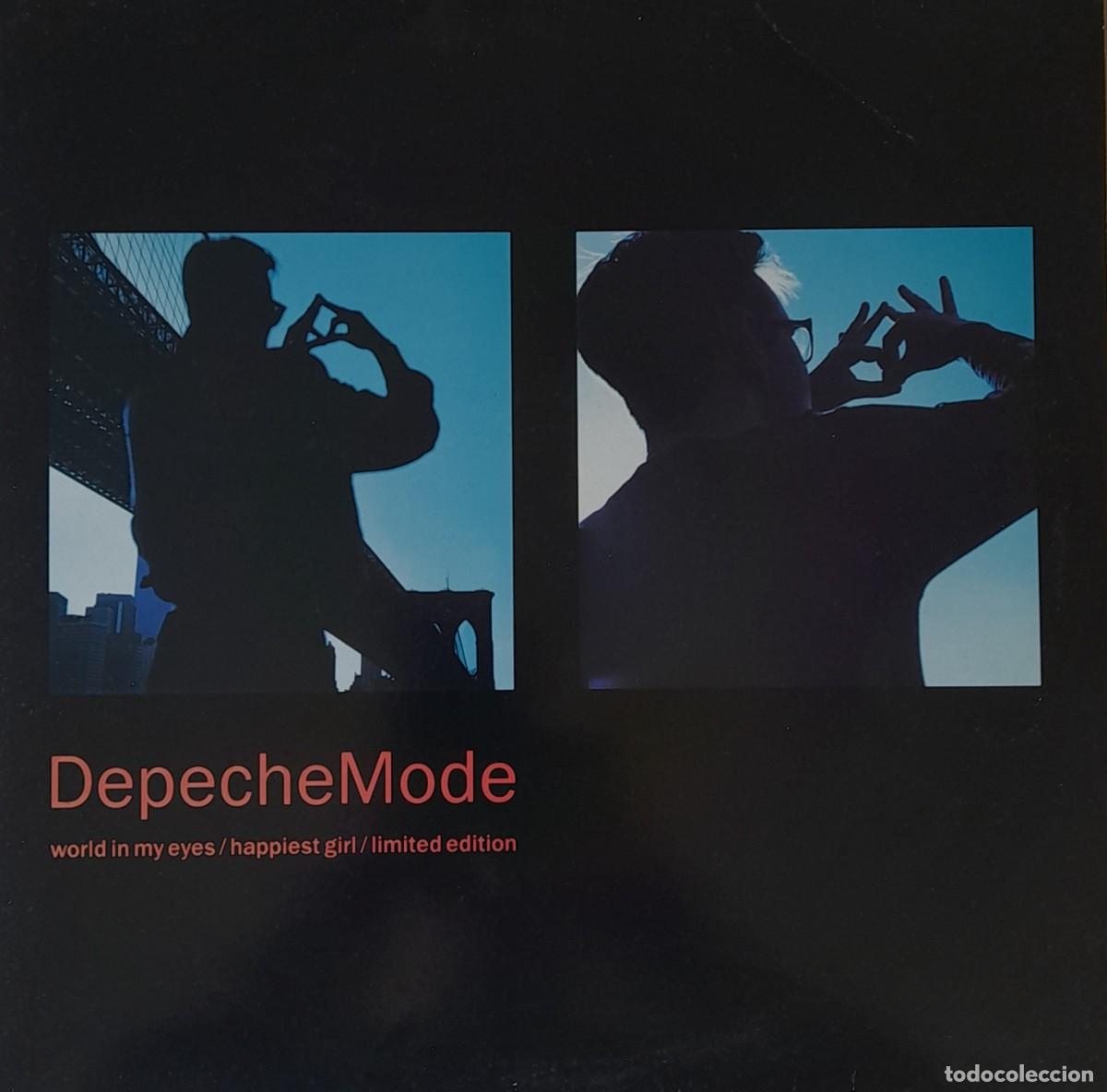 Discos de vinilo: World in my eyes. Depeche Mode. Maxi 1990