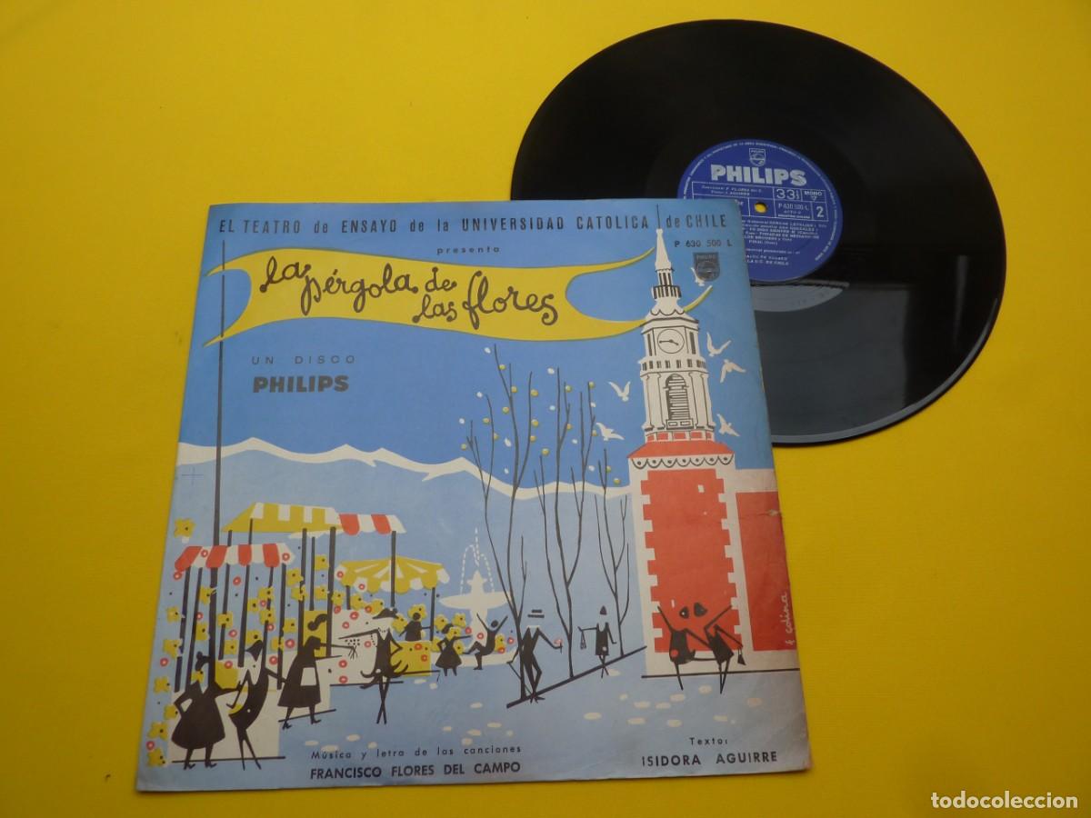 Discos de vinilo: LP TEATRO ENSAYO UNIVERSIDAD CATOLICA DE CHILE - P 630 500 L - Label AZUL (VG++/VG++) 5