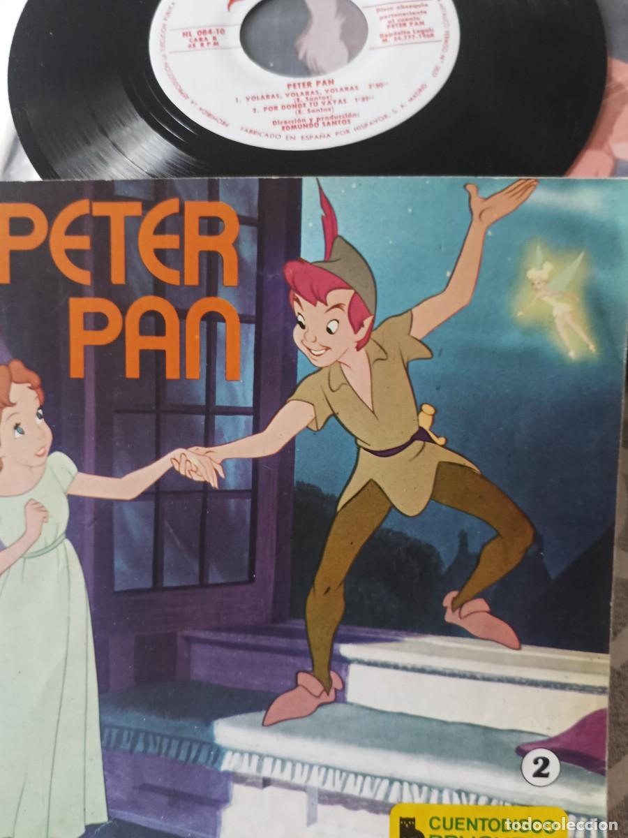 Vinyl records: Cuento disco. N&deg; 2. .Peter Pan. Bruguera