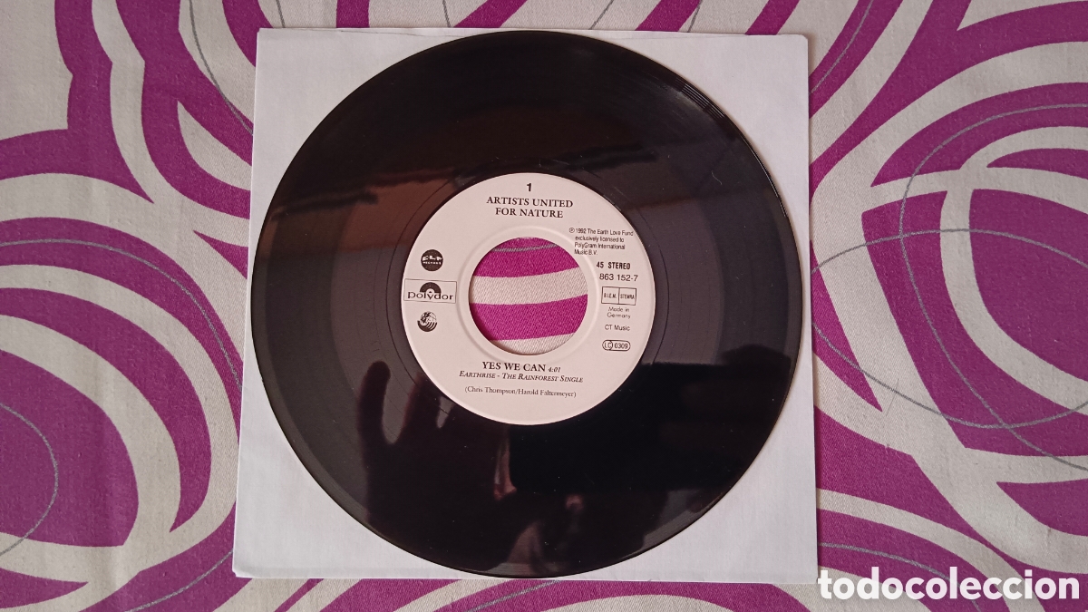 Discos de vinilo: Brian May - Yes We Can 7&rdquo; Single - Foto 2