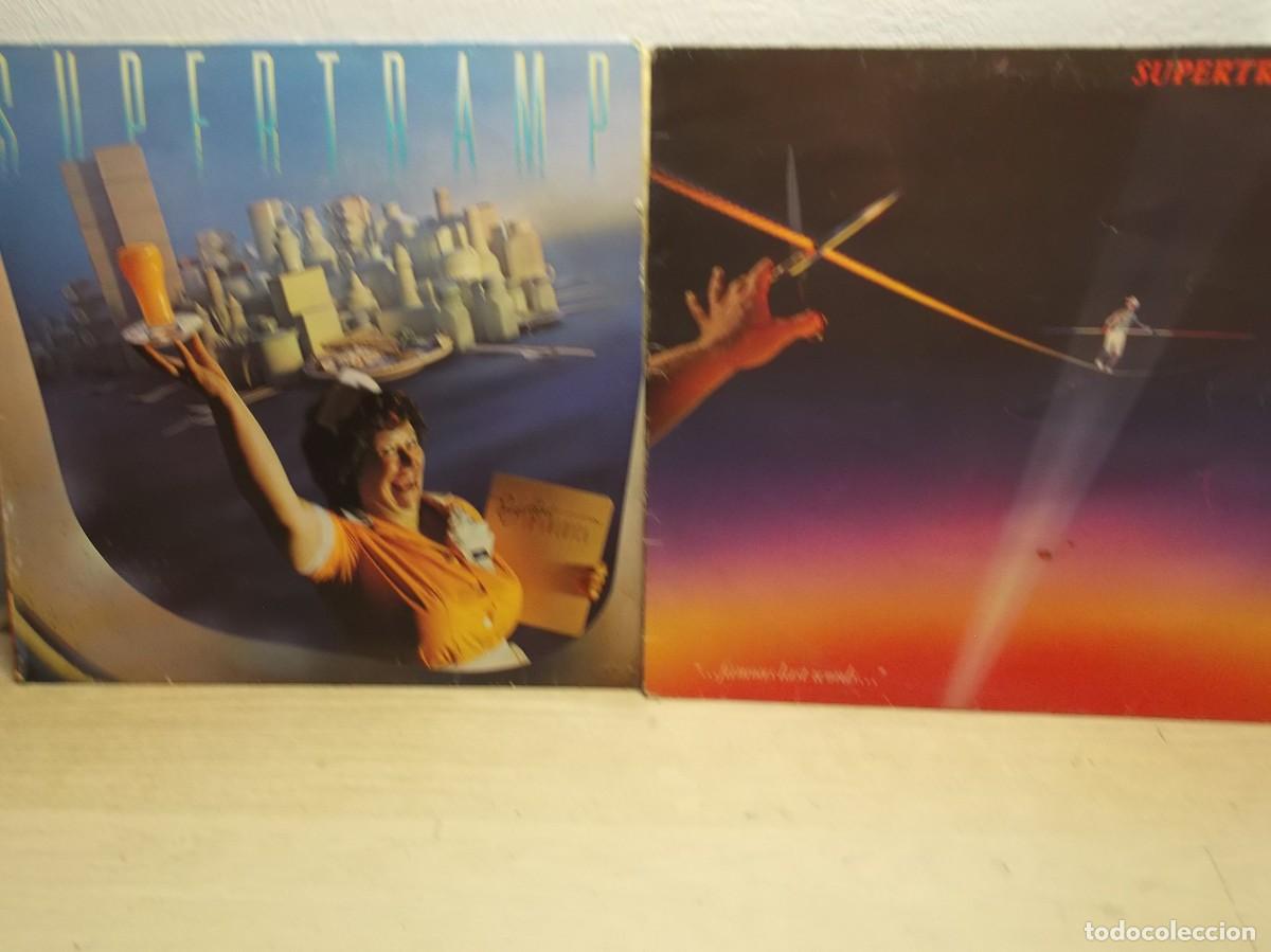 Discos de vinilo: SUPERTRAMP BREAKFAST IN AMERICA + FAMOUSLAST WORDS 2 X LP