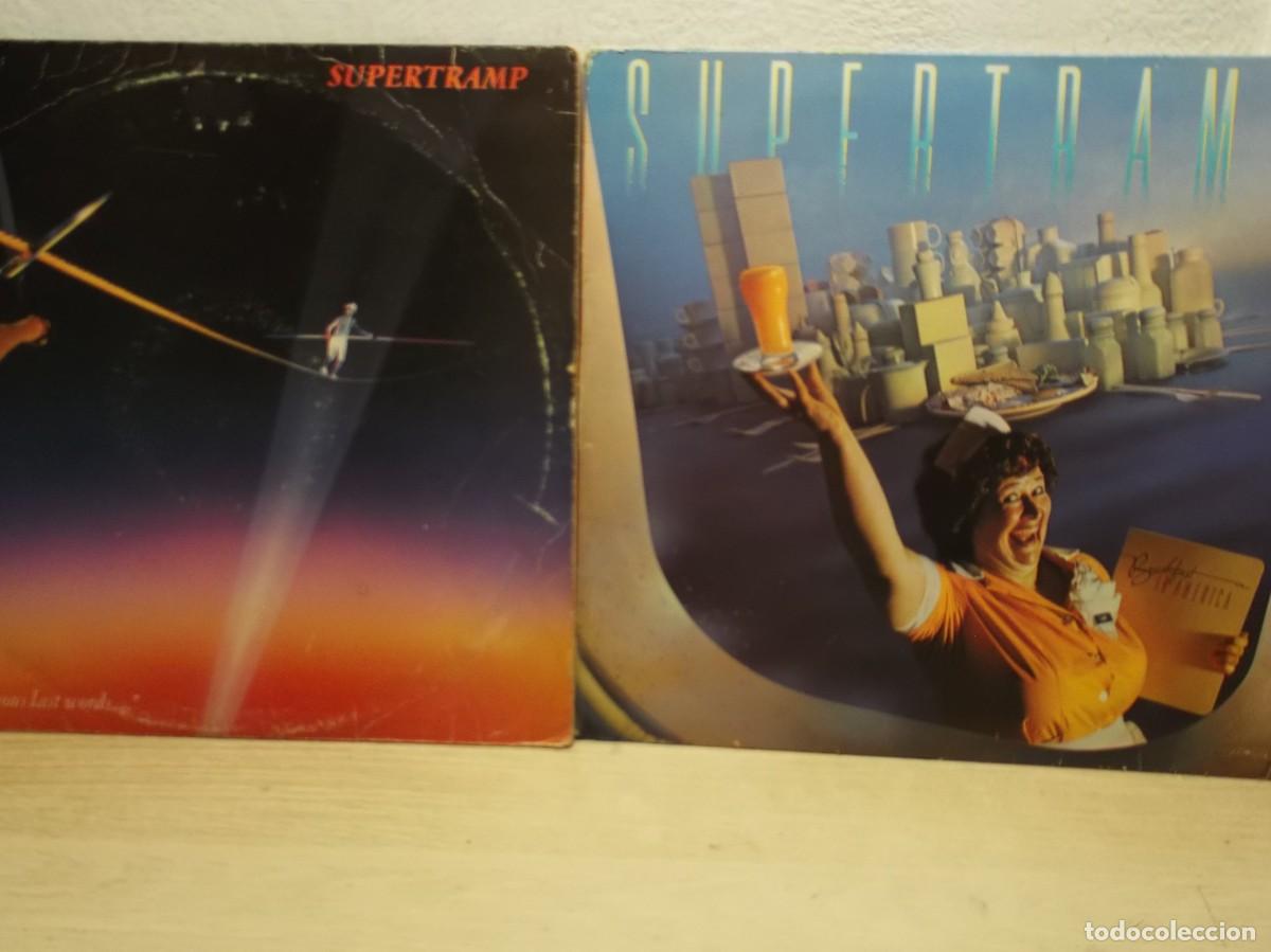 Discos de vinilo: SUPERTRAMP BREAKFAST IN AMERICA + FAMOUSLAST WORDS 2 X LP