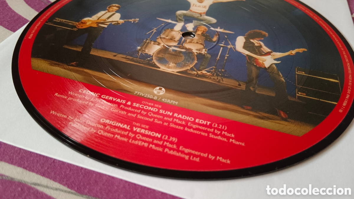 Discos de vinilo: Queen Vs Miami Project - Another One Bites The Dust 7&rdquo; - Foto 5