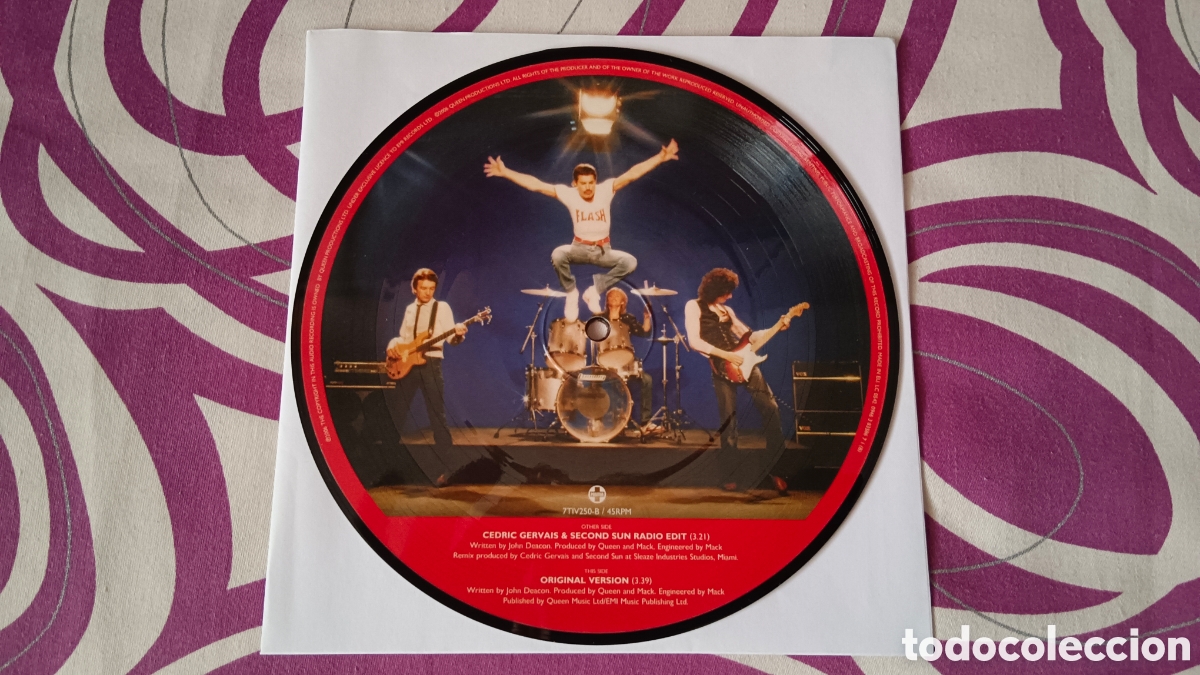 Discos de vinilo: Queen Vs Miami Project - Another One Bites The Dust 7&rdquo; - Foto 6