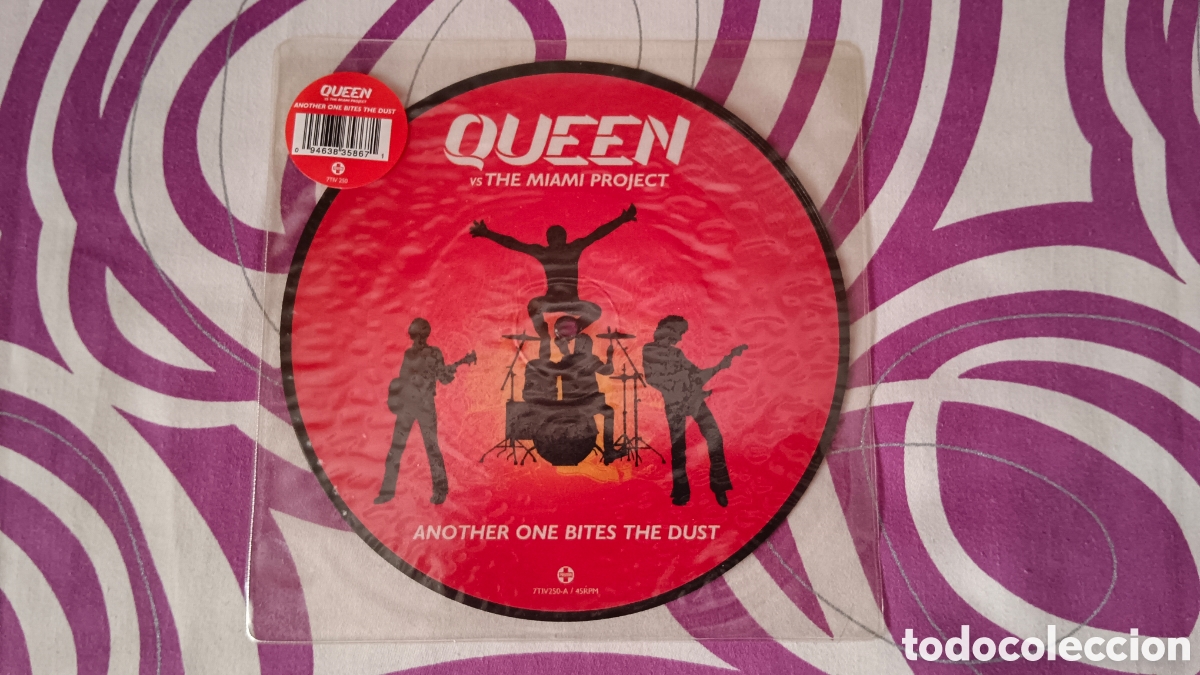 Discos de vinilo: Queen Vs Miami Project - Another One Bites The Dust 7&rdquo;