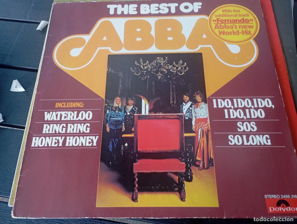 Discos de vinilo: LP ORIG GERMANY 1973 THE BEST OF ABBA VG++