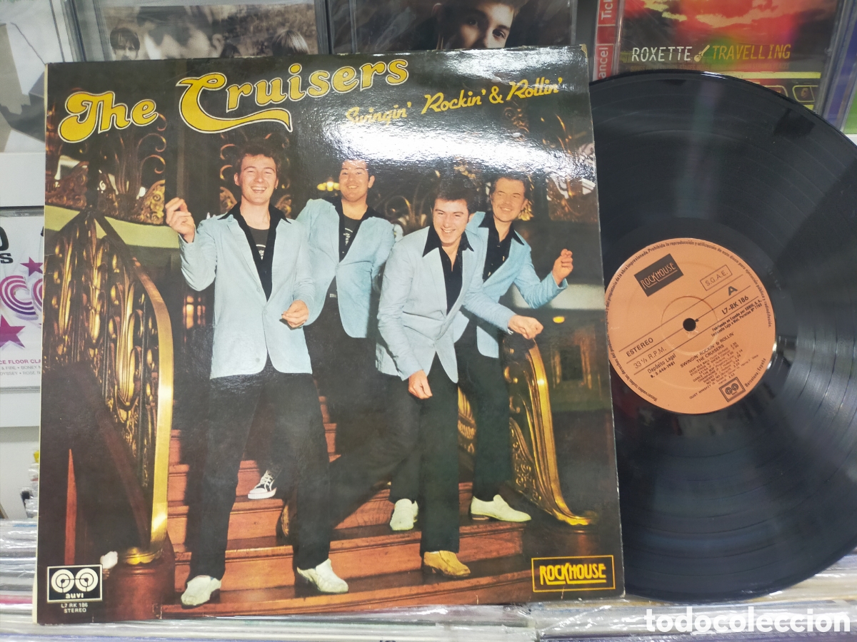 Discos de vinilo: The cruisers lp swingin' rockin' & rollin' Espa&ntilde;a 1981