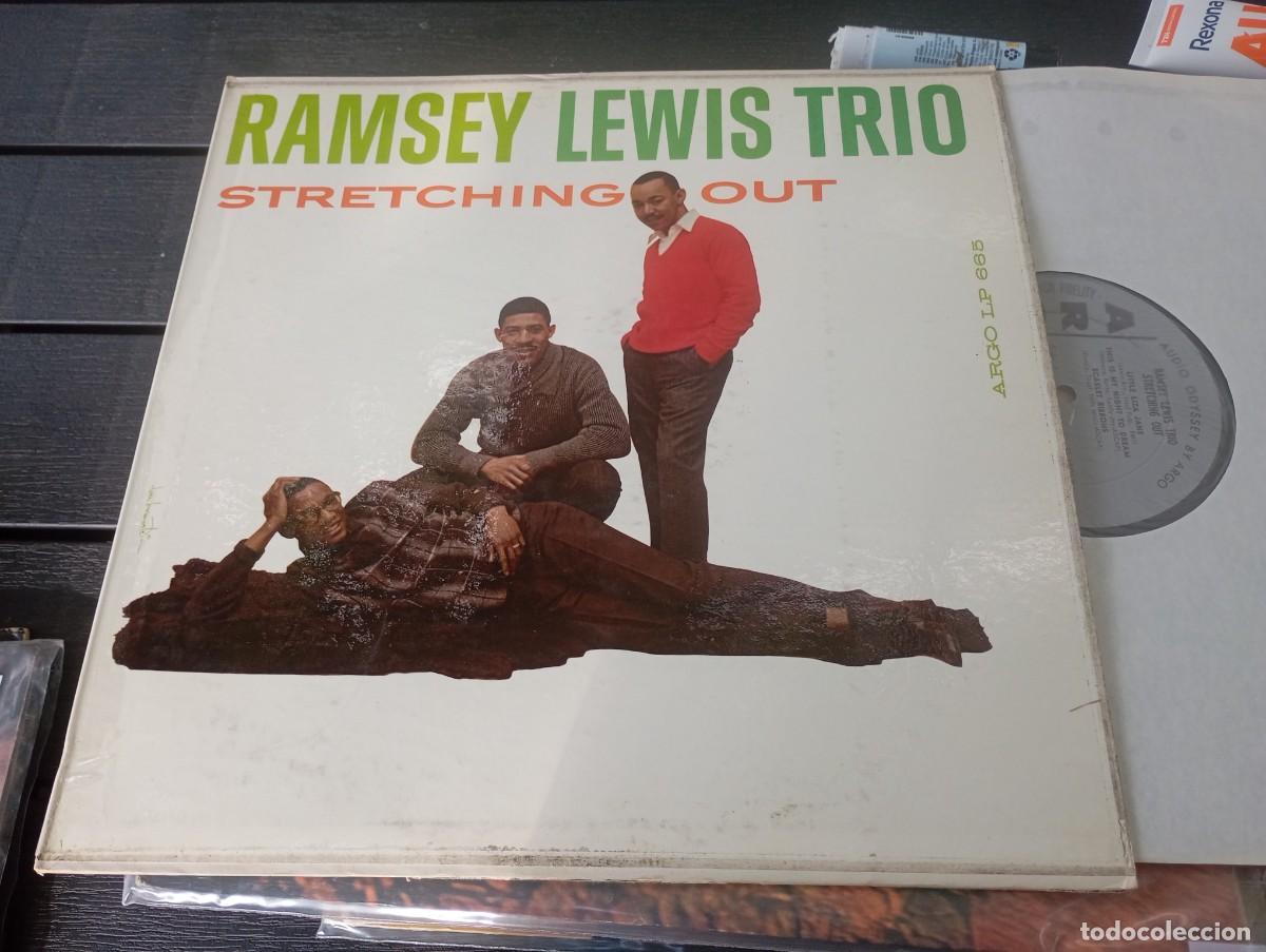 Discos de vinilo: LP ORIG USA RAMSEY LEWIS TRIO 1960 ARGO STRETCHING OUTVG++