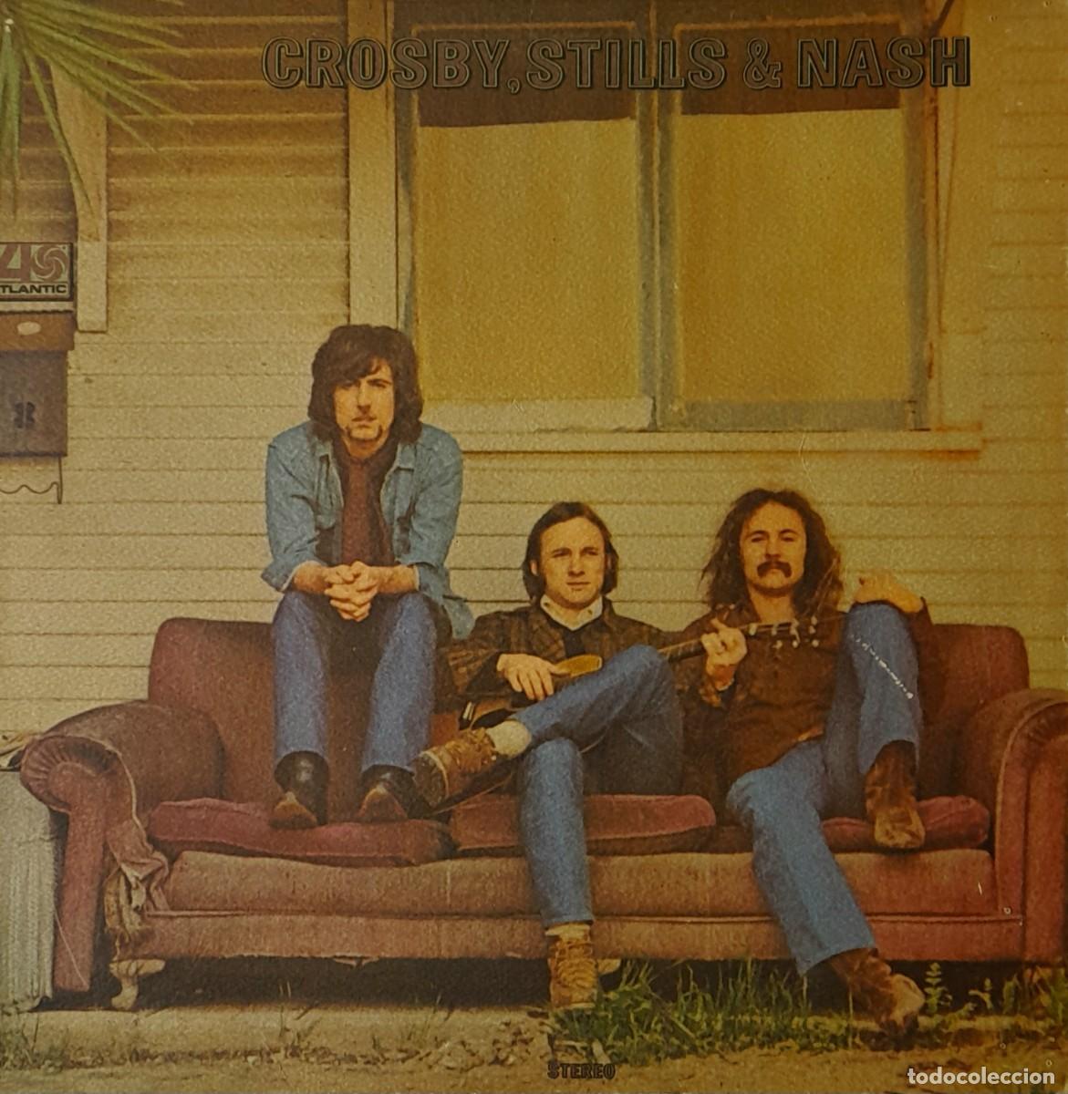 Discos de vinilo: Crosby, Stills & Nash. LP Atlantic 1969
