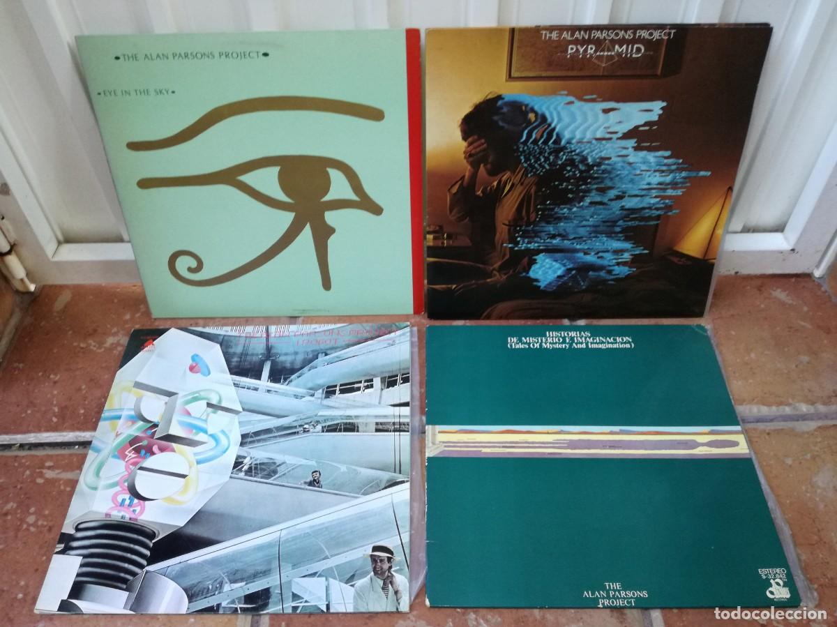 Discos de vinilo: LOTE DE 4 LPs DE THE ALAN PARSONS PROJECT-EDICIONES ESPA&Ntilde;OLAS-EN MUY BUEN ESTADO