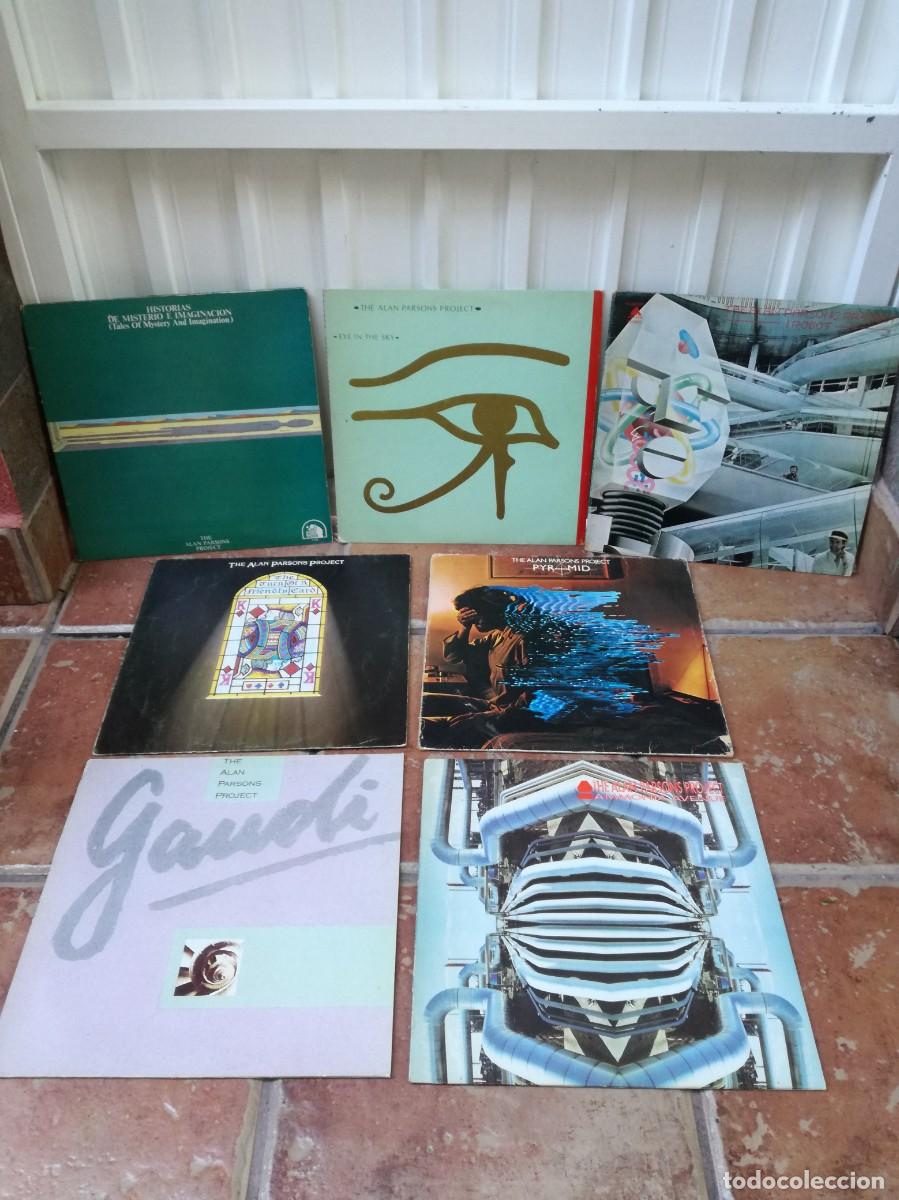 Discos de vinilo: LOTE DE 7 LPs DE THE ALAN PARSONS PROJECT