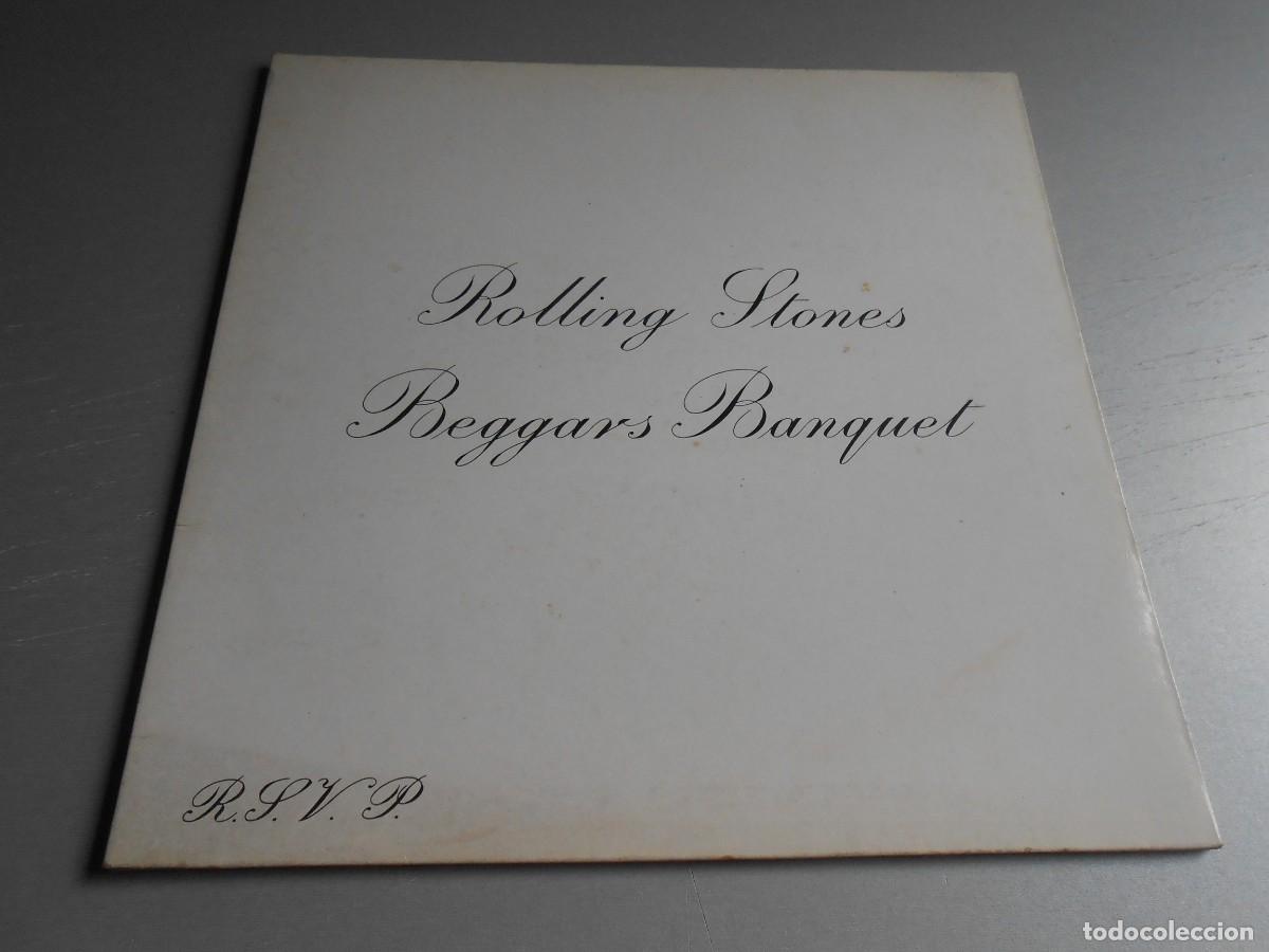 Discos de vinilo: ROLLING STONES, THE -BEGGARS BANQUET-, LP, SYMPATHY FOR THE + 9, A&Ntilde;O 1968, DECCA SKL 291 001 FRANCE