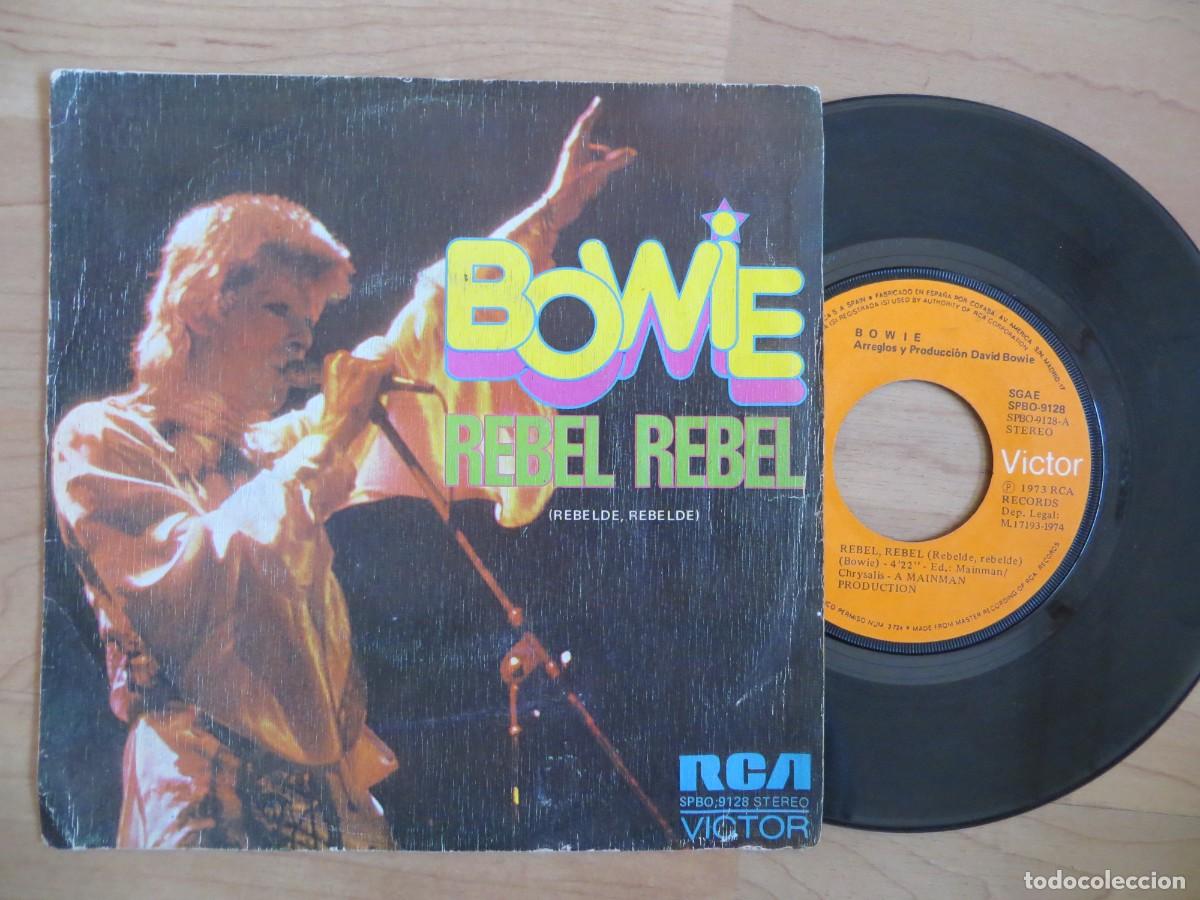 Discos de vinilo: David Bowie - Rebel Rebel (Rebelde, Rebelde) (7&rdquo;, Single)