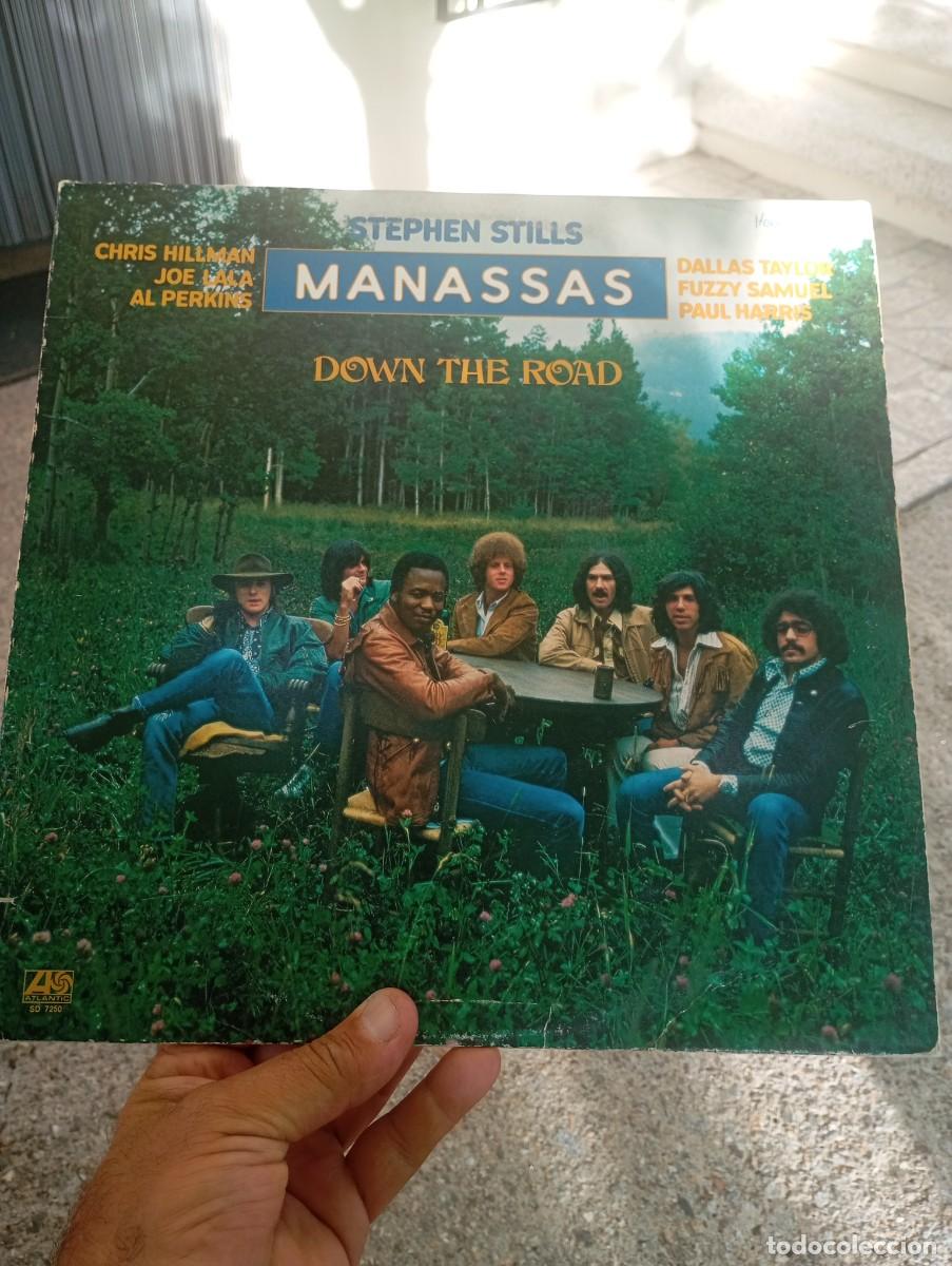 Discos de vinilo: LP ORIG USA 1973 STEPHEN STILLS MANASSAS DOWN THE ROAD VG++