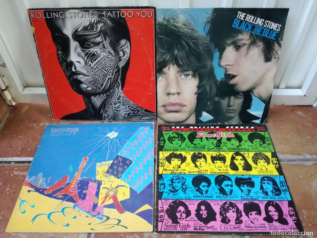Discos de vinilo: LOTE DE 4 LPs DE THE ROLLING STONES - Foto 1