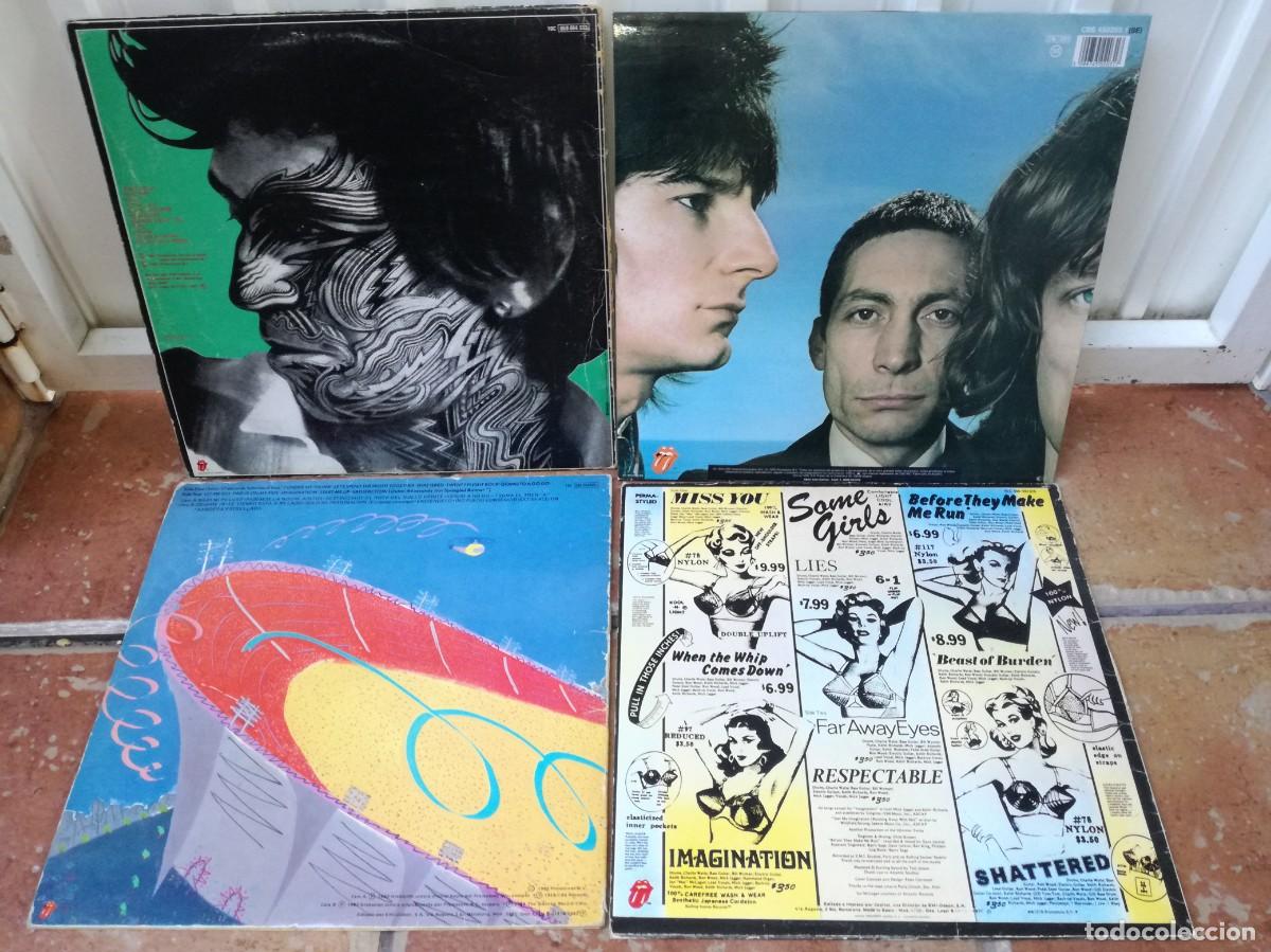 Discos de vinilo: LOTE DE 4 LPs DE THE ROLLING STONES - Foto 2