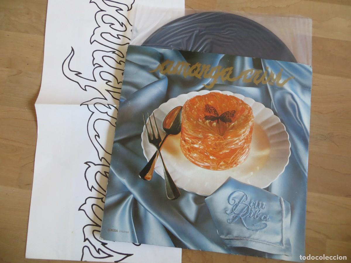 Vinyl records: Pau Riba - Amarga Crisi (LP, Album) INCLUYE POSTER !!!!