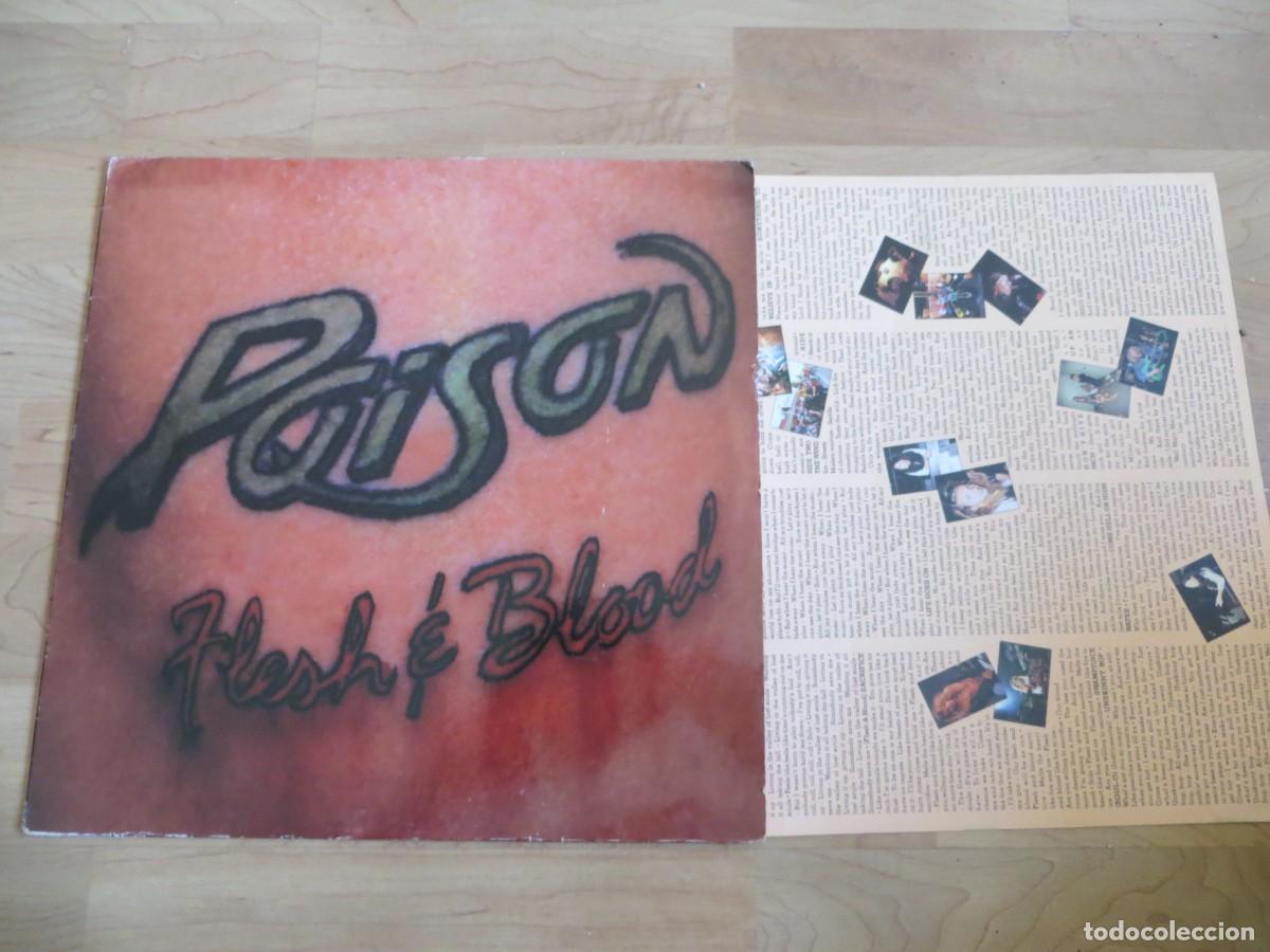Discos de vinilo: Poison - Flesh & Blood (LP, Album)