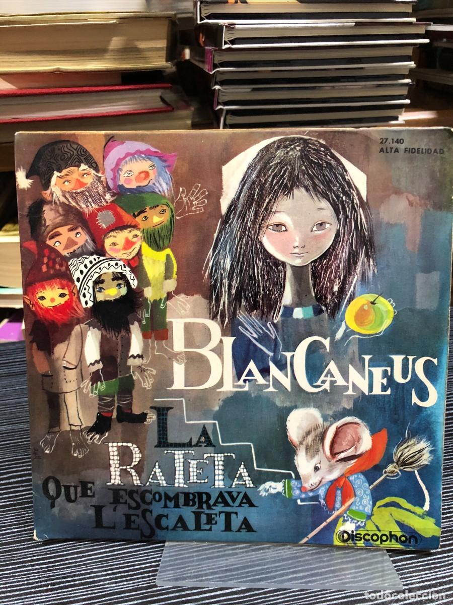 Discos de vinilo: Blancaneu / La rateta que escombrava l'escaleta Cuentos Infantiles (Discophon)