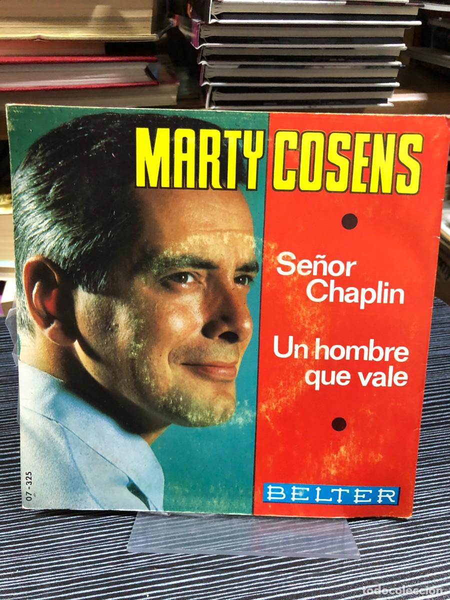 Discos de vinilo: Se&ntilde;or Chaplin / Un hombre que vale Marty Cosens