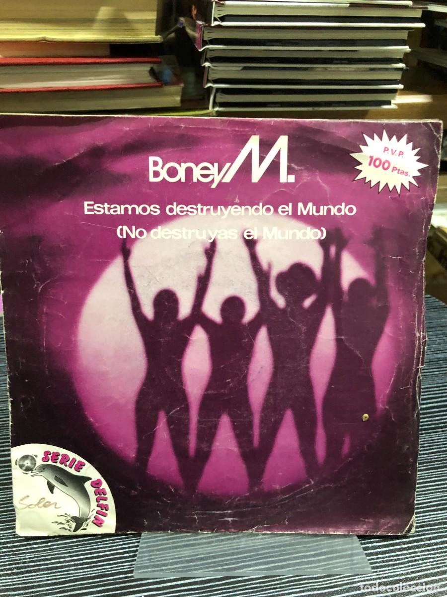 Discos de vinilo: Estamos destruyendo el Mundo (No destruyas el Mundo) Boney M.