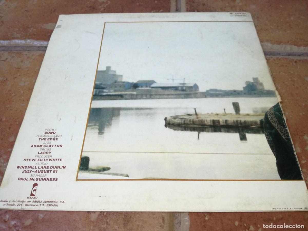 Discos de vinilo: U2-OCTOBER-ORIGINAL ESPA&Ntilde;OL 1981 - Foto 2