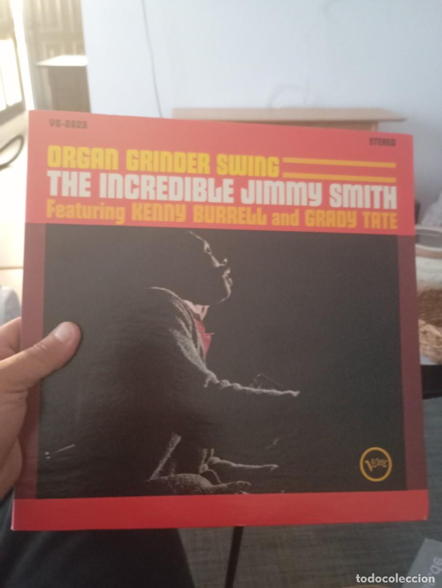 Discos de vinilo: LP ORIG USA 1965 THE INCREDIBLE JIMMY SMITH KENNY BURRELL GRADY TATE ORGAN GRINDER SWING +/VG++