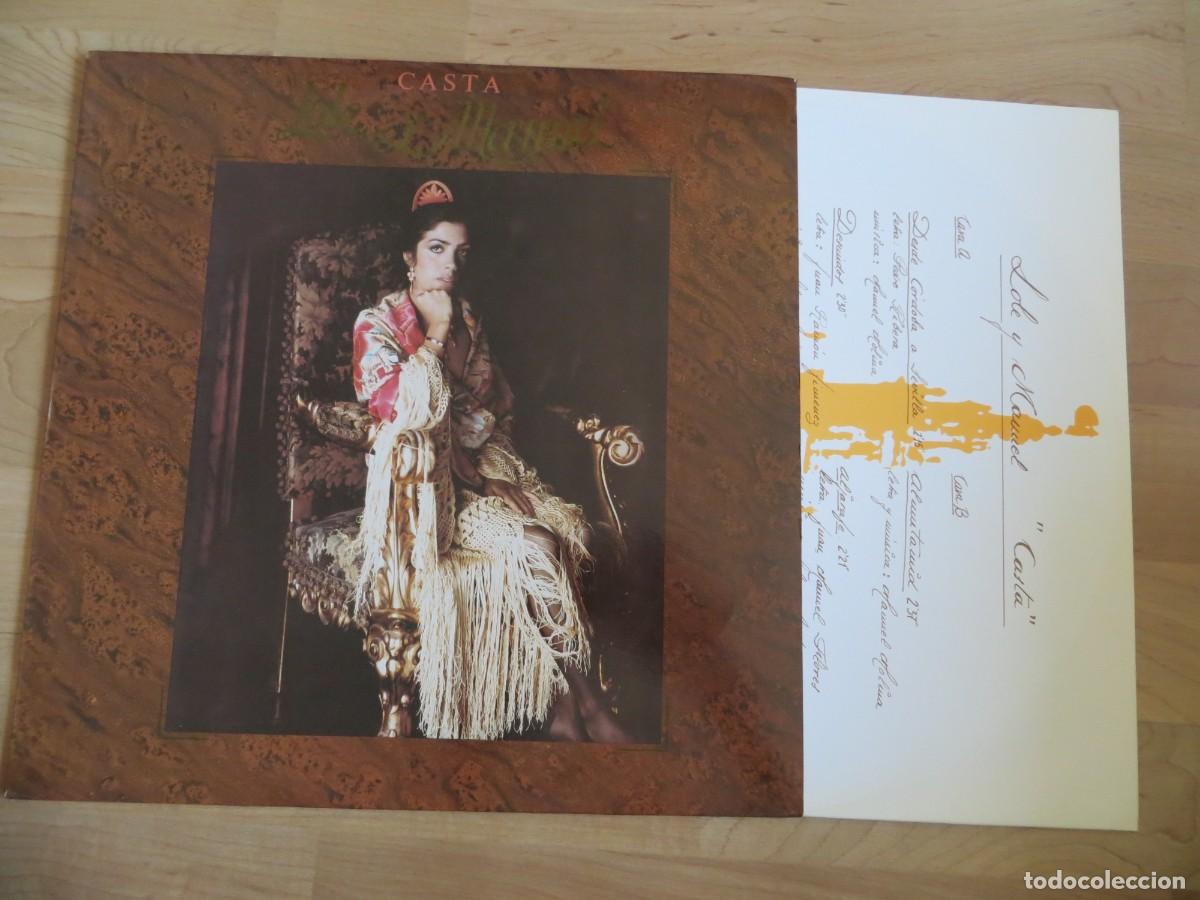 Discos de vinilo: Lole Y Manuel - Casta (LP, Album) - Foto 1
