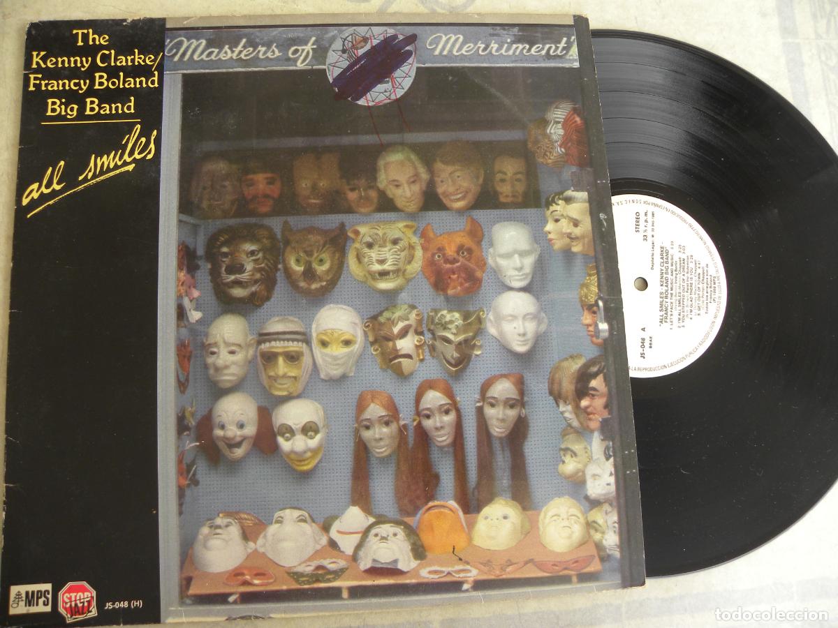 Discos de vinilo: THE KENNY CLARKE / FRANCY BOLAND BIG BAND -ALL SMILES -LP 1981