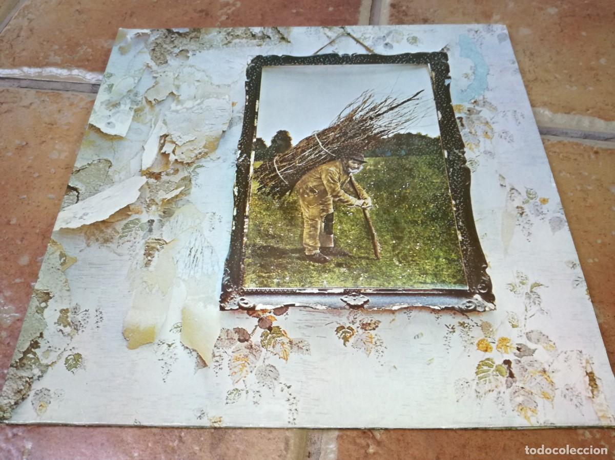 Discos de vinilo: LED ZEPPELIN IV-GATEFOLD-CONTIENE ENCARTE-VINILO EN BUEN ESTADO