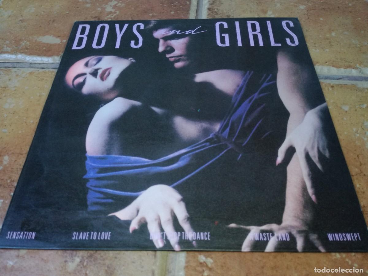 Discos de vinilo: BRYAN FERRY-BOYS AND GIRLS-CONTIENE ENCARTE-ORIGINAL ESPA&Ntilde;OL 1985-VINILO EN MUY BUEN ESTADO
