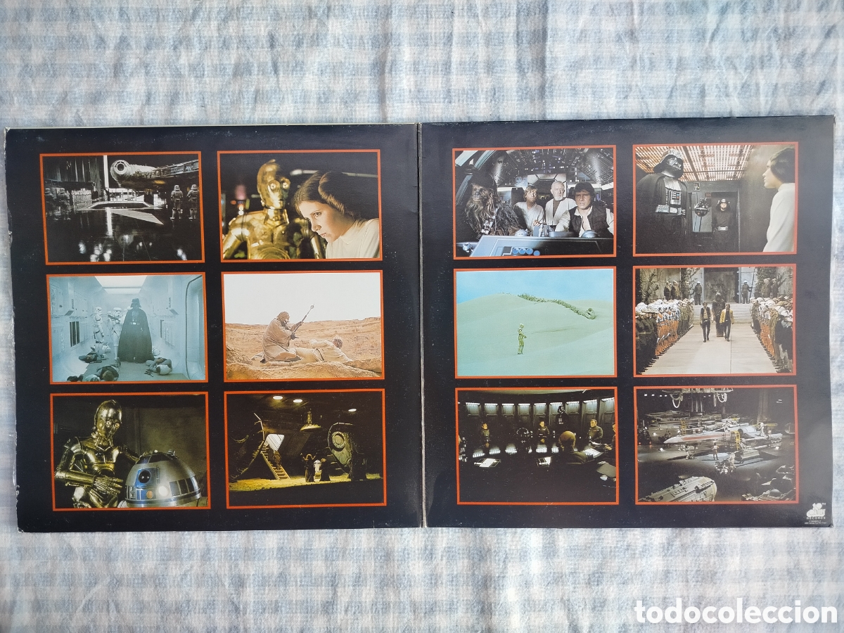 Discos de vinilo: Star Wars 2xLPs BSO P&oacute;ster - Foto 3