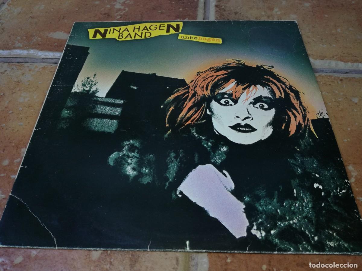 Discos de vinilo: NINA HAGEN BAND-UNBEHAGEN-CONTIENE ENCARTE-EDICI&Oacute;N ESPA&Ntilde;OLA-VINILO EN MUY BUEN ESTADO