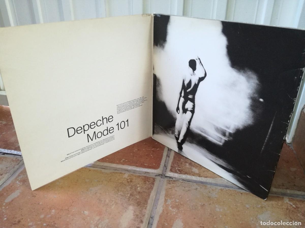 Discos de vinilo: DEPECHE MODE-101-DOBLE LP CON LIBRETO-ORIGINAL ESPA&Ntilde;OL 1989 - Foto 3