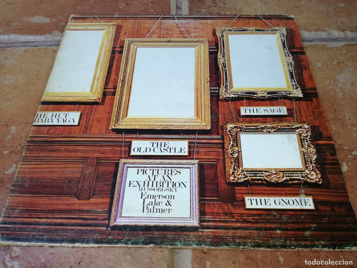 Discos de vinilo: EMERSON, LAKE & PALMER-PICTURES AT AN EXHIBITION-GATEFOLD-EDICI&Oacute;N ESPA&Ntilde;OLA