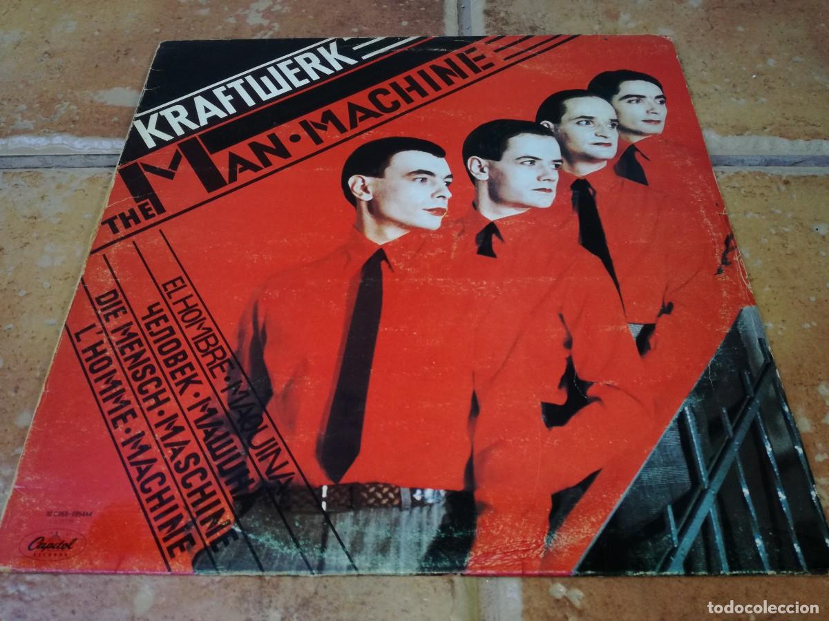 Discos de vinilo: KRAFTWERK-THE MAN MACHINE-CONTIENE ENCARTE-ORIGINAL ESPA&Ntilde;OL 1978