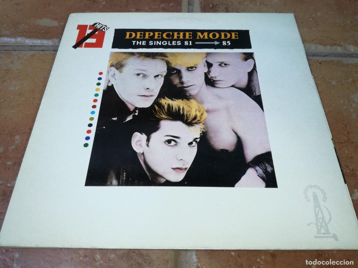 Discos de vinilo: DEPECHE MODE-THE SINGLES 81 85-GATEFOLD-CONTIENE ENCARTE-ORIGINAL ESPA&Ntilde;OL 1986