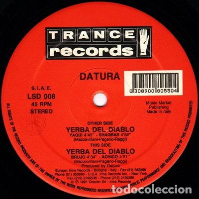 Discos de vinilo: Yerba del diablo- 0308900805504