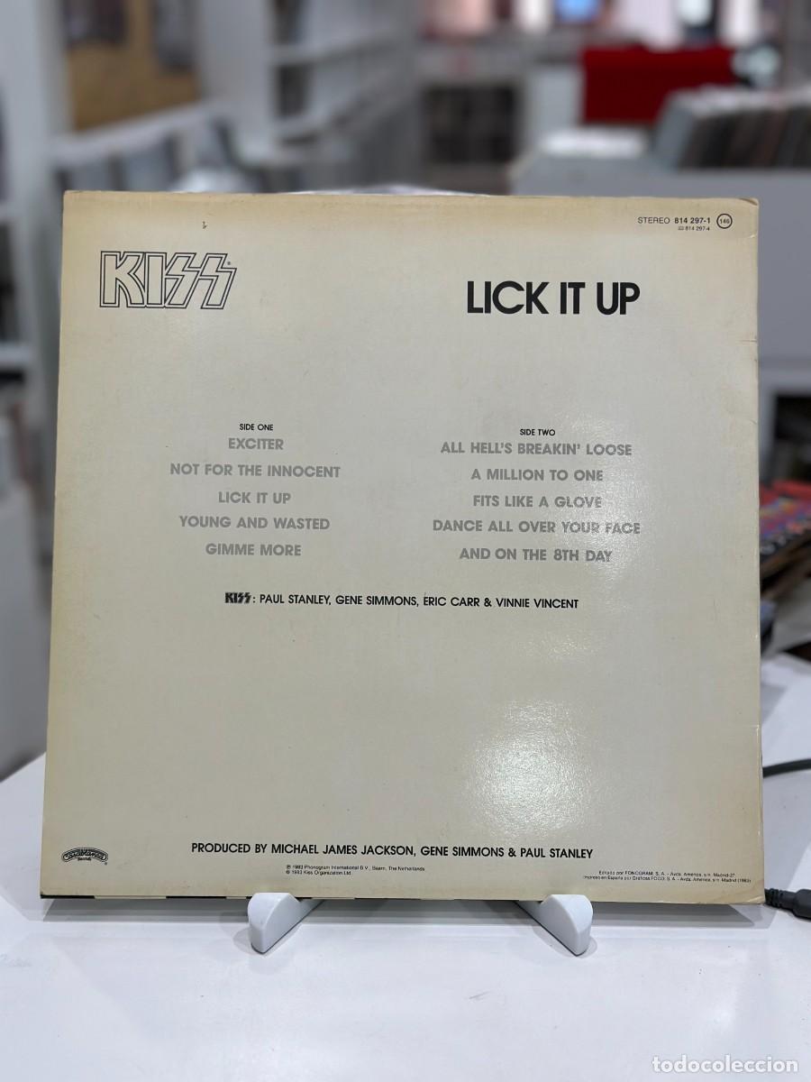 Discos de vinilo: Kiss - Lick It Up (LP) - Foto 2