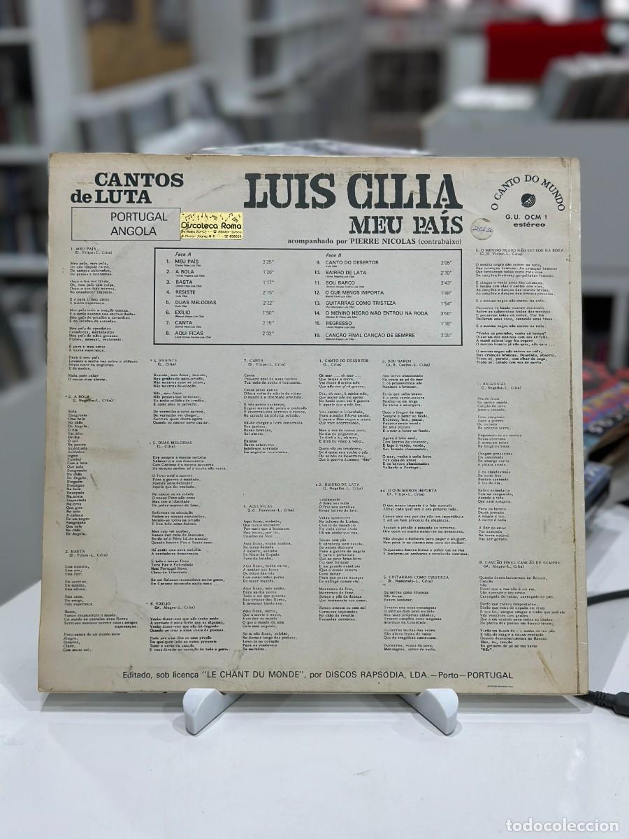 Discos de vinilo: Luis Cilia - Meu Pa&iacute;s (LP) - Foto 2