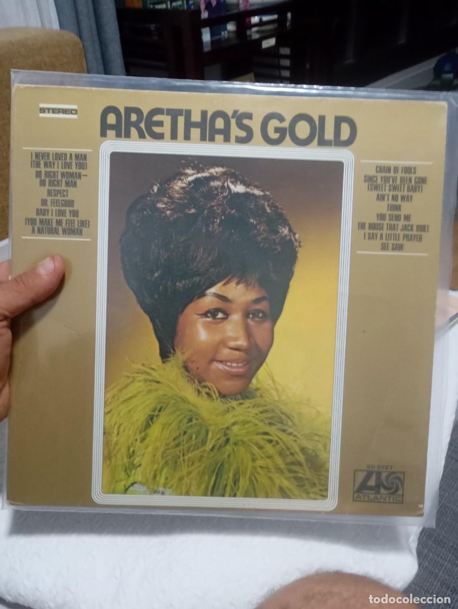 Discos de vinilo: lp ORIG GERMANY ARETHA FRANKLIN ARETHA'S GOLD VG++