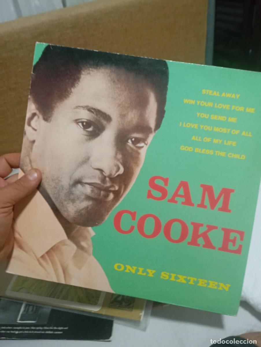 Discos de vinilo: lp ORIG GERMANY SAM COOKE ONLY SIXTEEN VG++