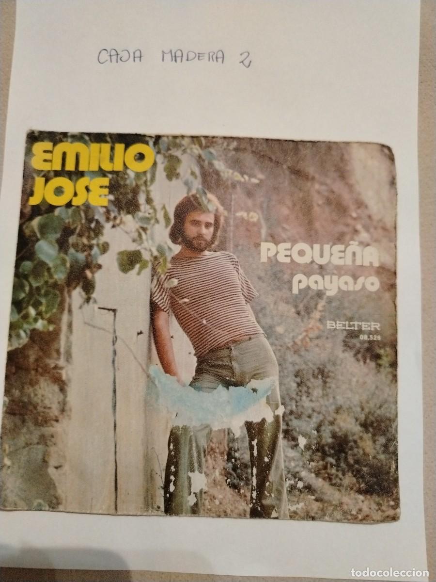 Discos de vinilo: Single vinilo Emilio Jos&eacute;, peque&ntilde;a, payaso