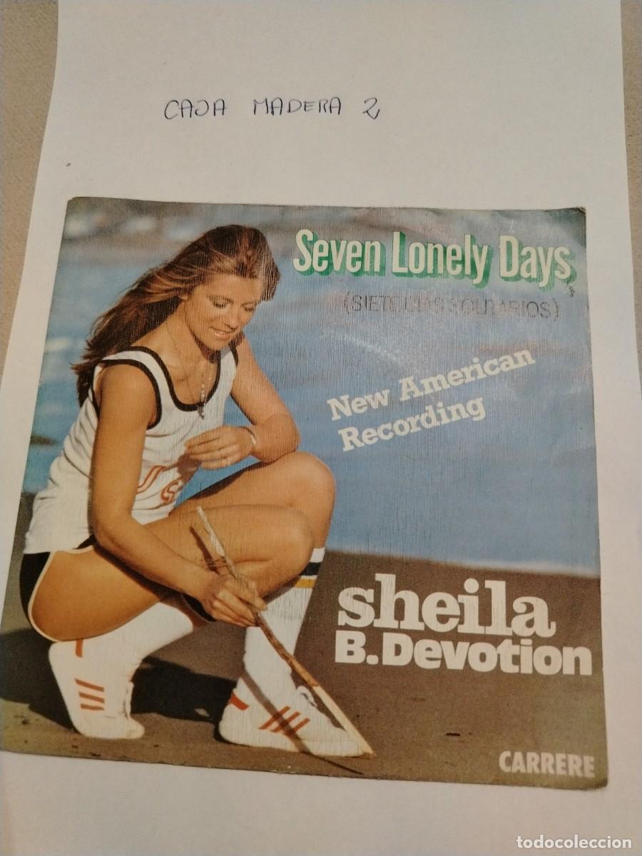 Discos de vinilo: Single vinilo Sheila B devotion, siete d&iacute;as solitarios