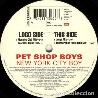 Discos de vinilo: New York City Boy- 0724388806268