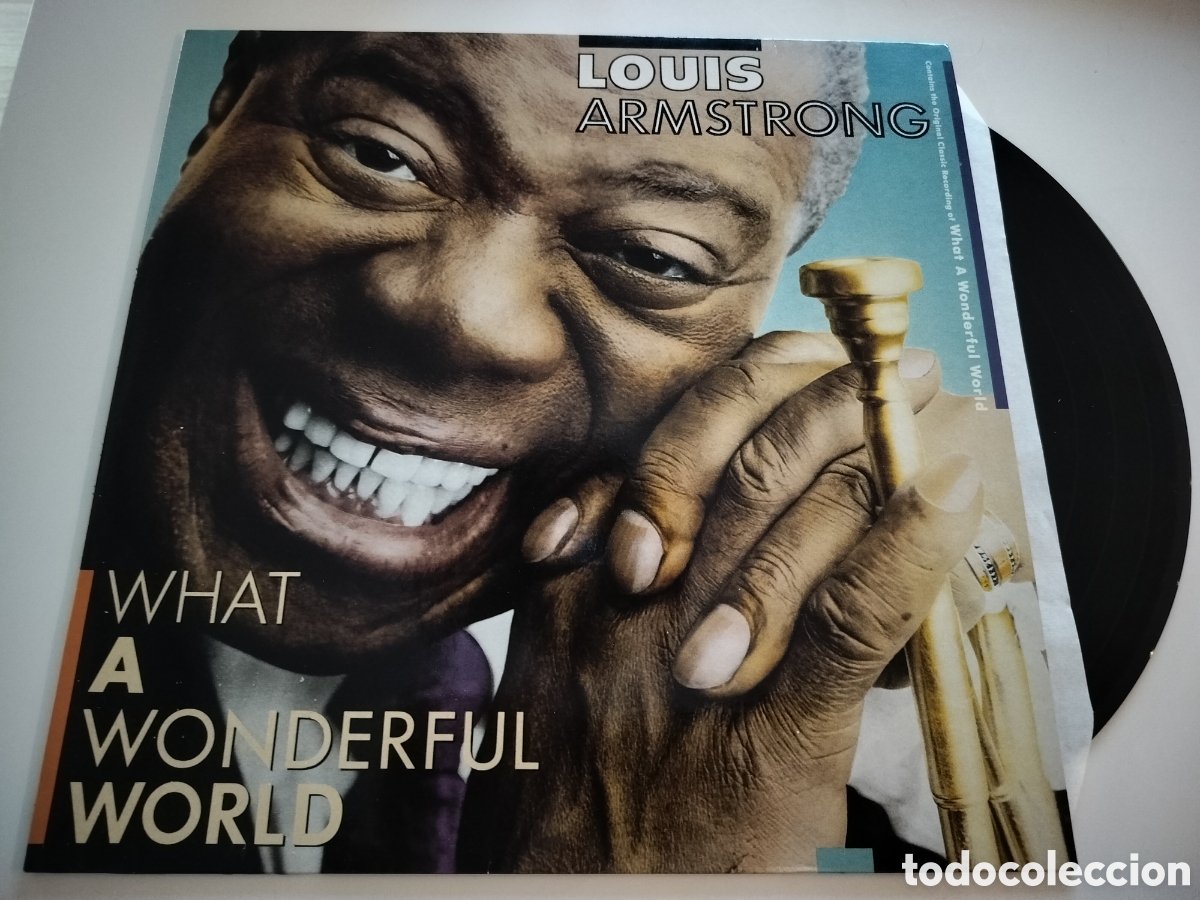Discos de vinilo: Vinilo Louis Armstrong What a Wonderful World