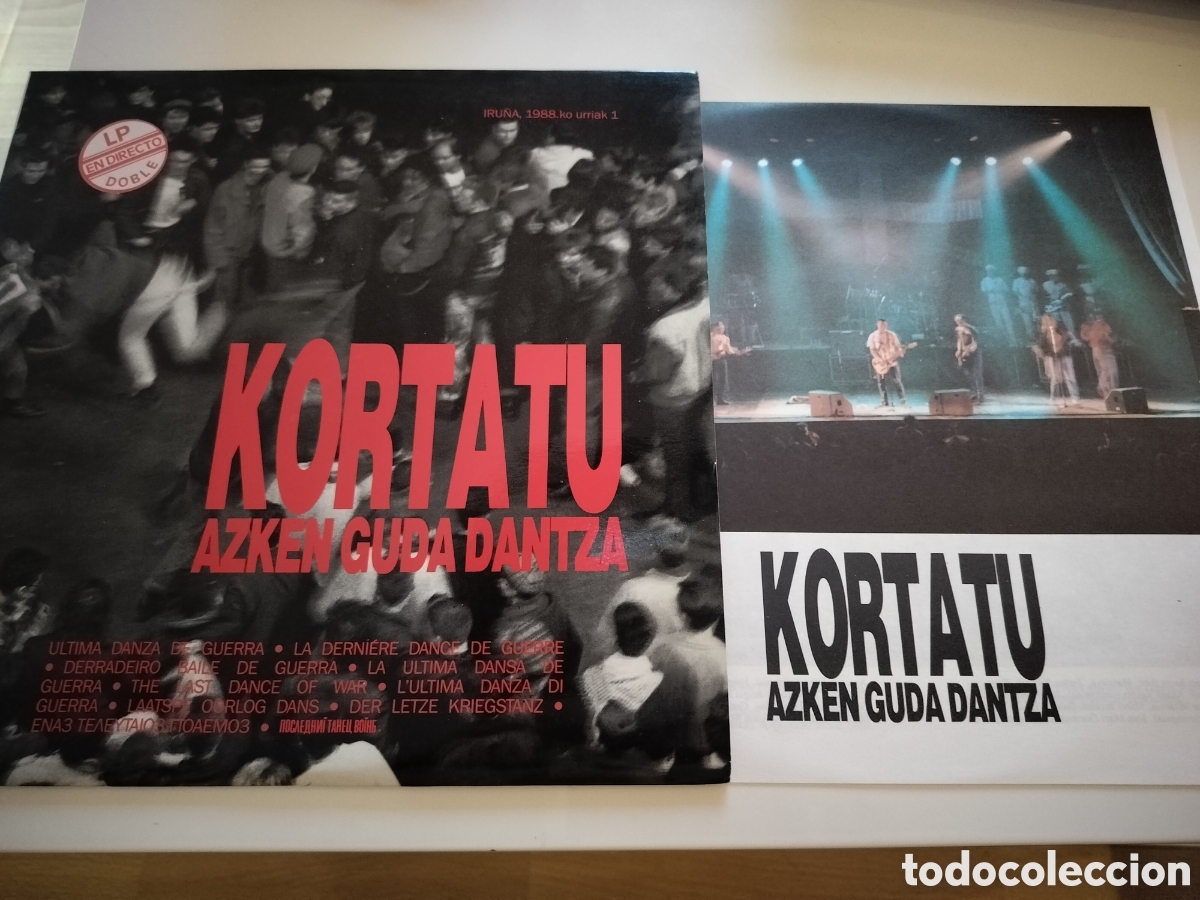 Discos de vinilo: Vinilo Kortatu Azken Guda Dantza