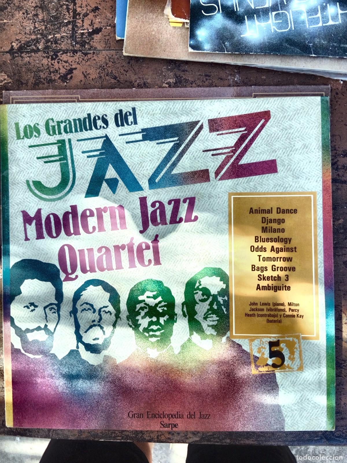 Discos de vinilo: Modern Jazz Quartet - Los Grandes del Jazz n5 - LP Sarpe
