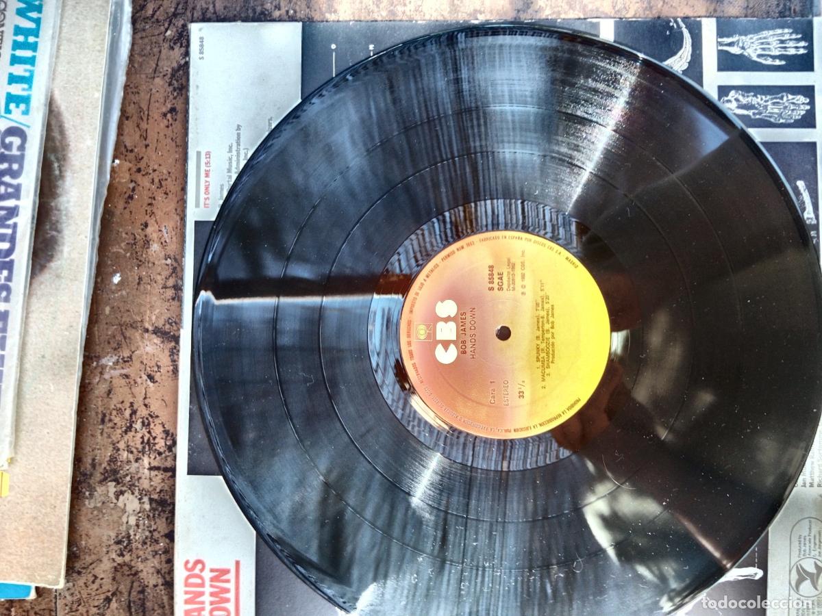 Discos de vinilo: Bob James - Hands Down - LP CBS 1982 - Jazz Funk / Smooth Jazz - Foto 3