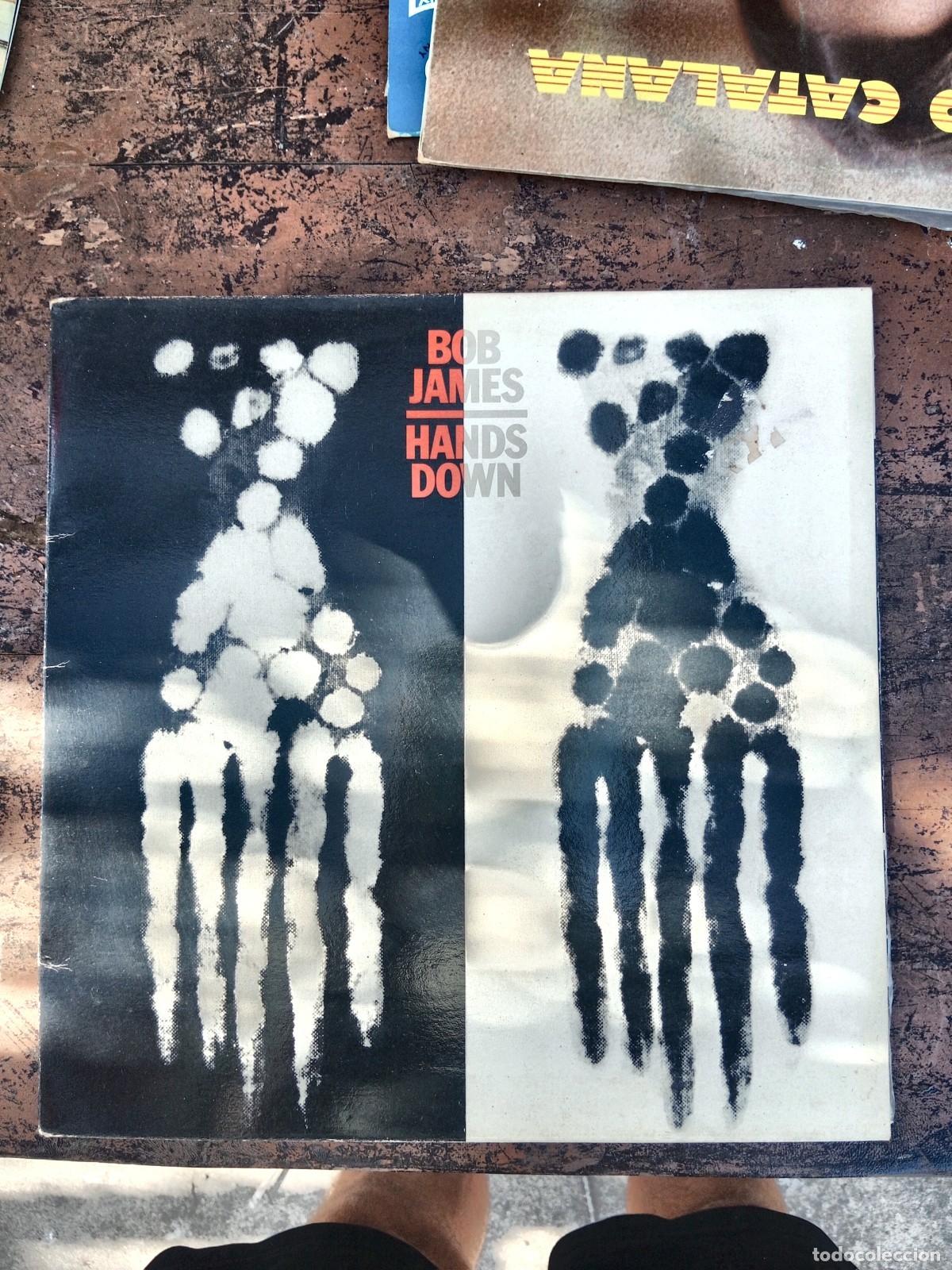 Discos de vinilo: Bob James - Hands Down - LP CBS 1982 - Jazz Funk / Smooth Jazz - Foto 1